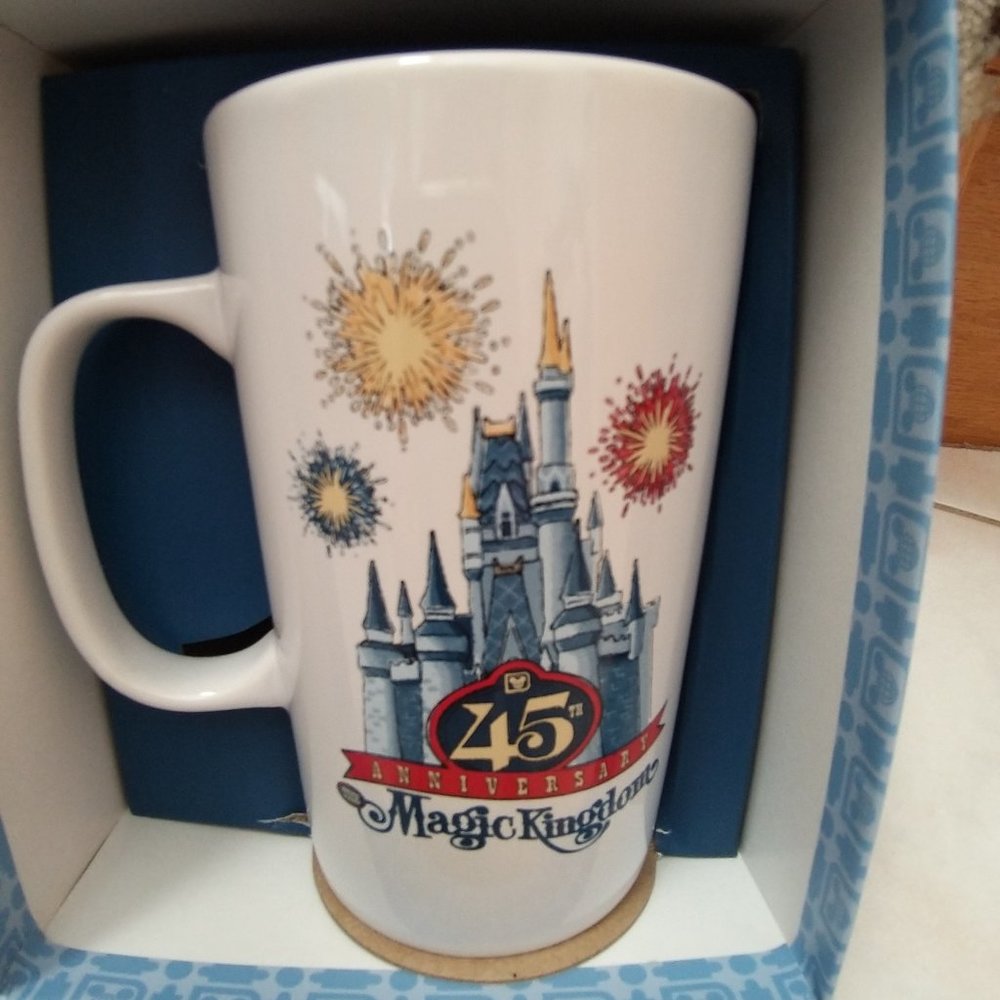 STARBUCKS Disney's  WDW Magic Kingdom 45th Anniversary  - NEW - Picture 5 of 14